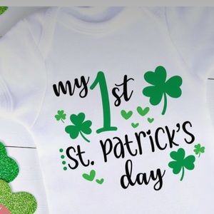 MY 1ST ST. PATRICKS DAY ONSIE